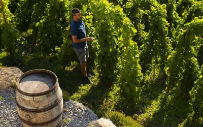 Eulalie & Chef Chip Smith host Graeme Bott, of Domaine Graeme & Julia Bott Wines
